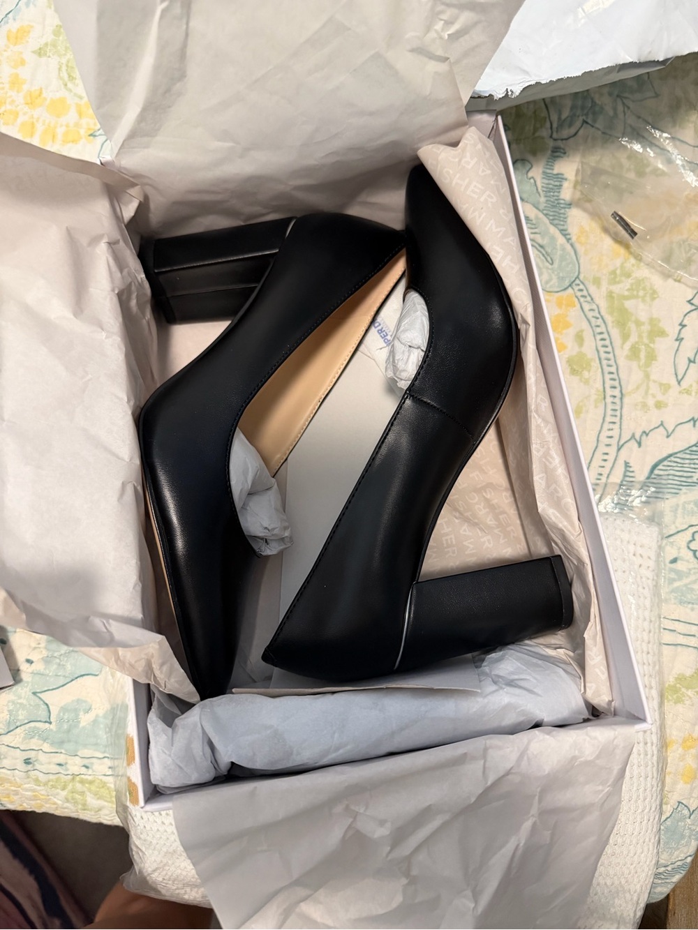 Marc Fisher Viviene High Block Heel Dress Pumps, size 8.5, NIB - Picture 4 of 6